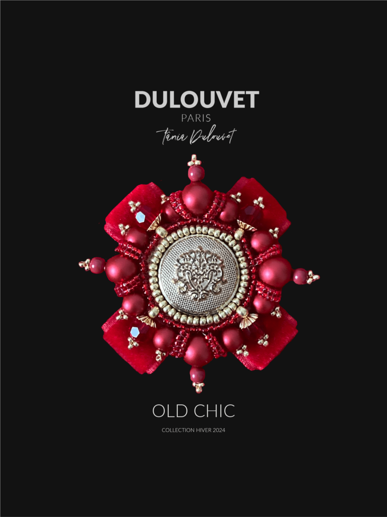 Broche-bouton Secret impérial-Dulouvet-2024