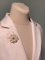 Broche-Dulouvet-Broche – bouton Cocktail Rose